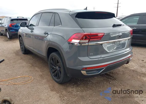 2020 Volkswagen Atlas Cross Sport 2.0T Se W/Technology/2.0T Se W/Technology R-Line из США, поврежденный, VIN 1V25C2CA2LC201879